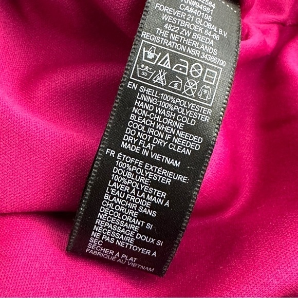 Forever 21 pink layered body con dress small - Picture 7 of 7